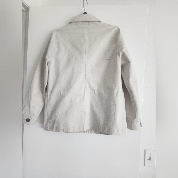 CHICOS | Utility Jacket | Size 8-10 | Cream - Picture 7 of 12